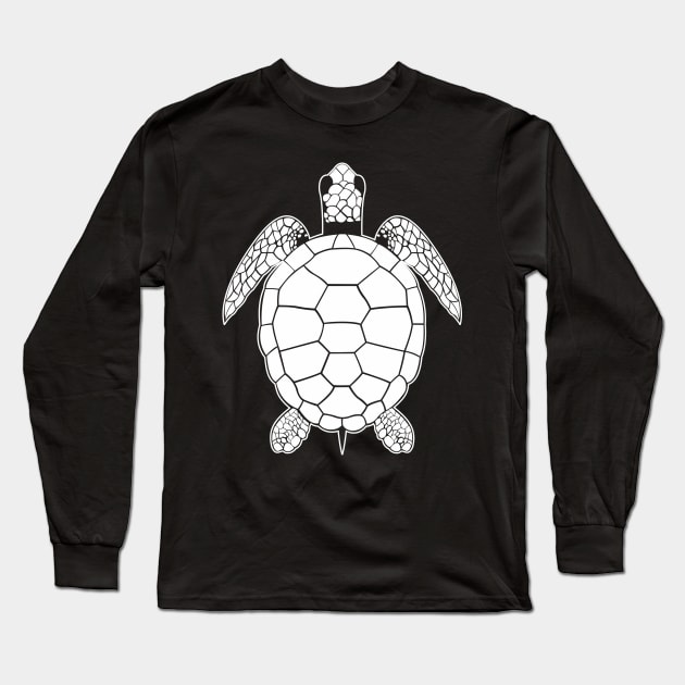 sea turtle Long Sleeve T-Shirt by ElectricPeacock